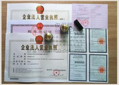 內(nèi)資企業(yè)注冊